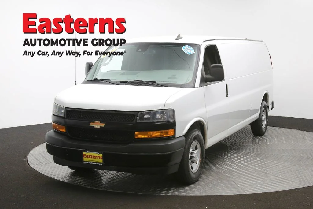 Used 2019 White Chevrolet Work Van image 1