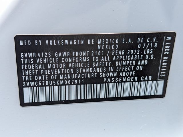 Used 2019 White Volkswagen 1.4T SE image 42