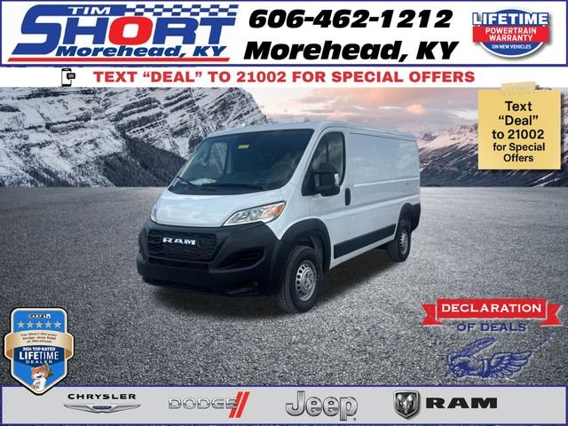 New 2025 Ram ProMaster 1500 Low Roof 3D Cargo Van Tim Short Auto