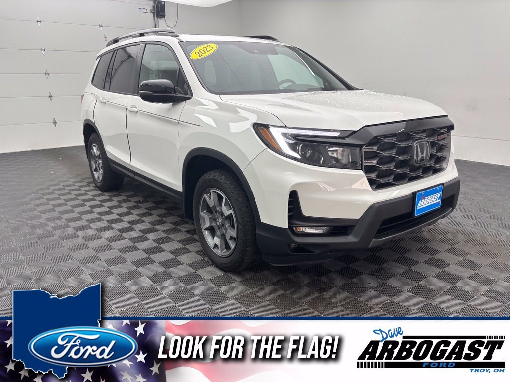 Certified Used 2023 White Honda TrailSport image 1