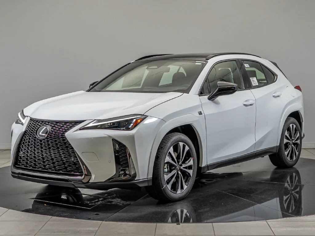 New 2026 Ultra White with Obsidian roof Lexus F SPORT DESIGN AWD image 1