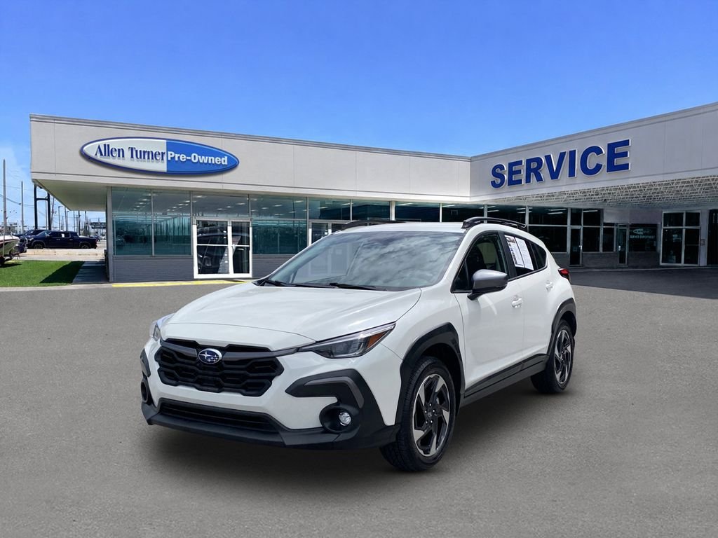 Used 2024 Crystal White Pearl Subaru Limited image 3