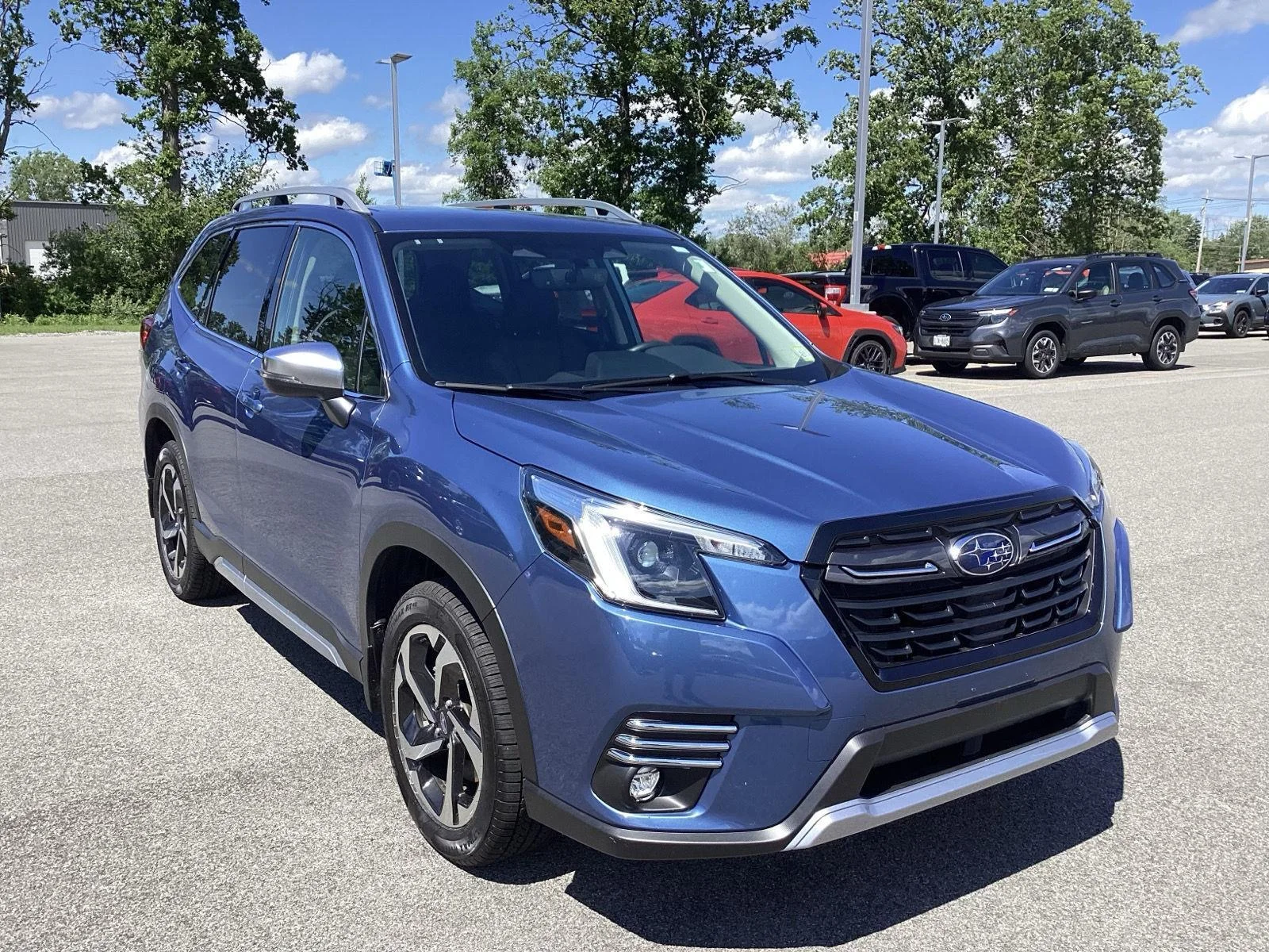 Used 2023 Horizon Blue Pearl Subaru Touring image 10