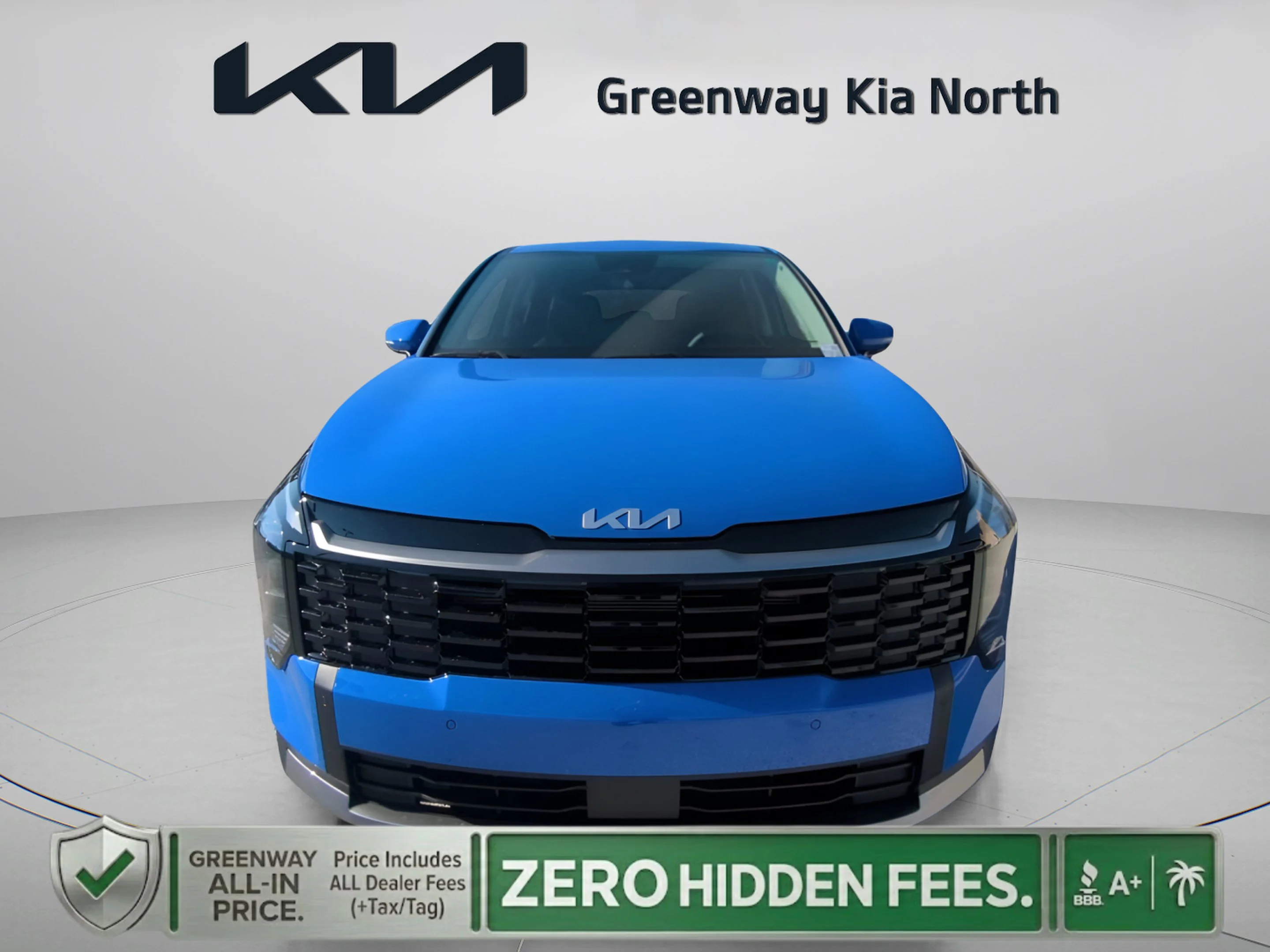 New 2026 Nebular Blue Kia EX image 3
