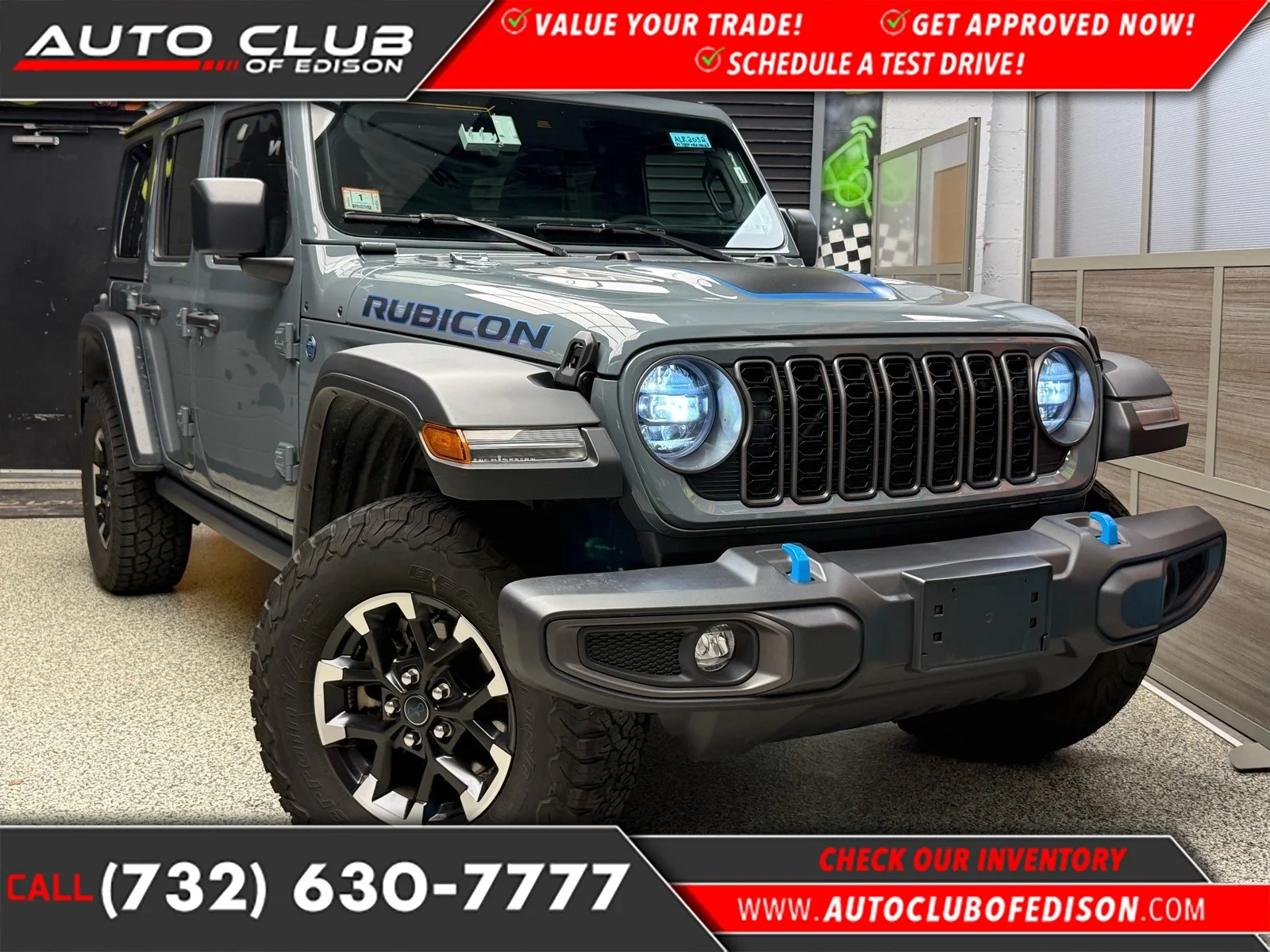 Used 2024 Anvil Clear Coat (pds) Jeep Rubicon 4xe image 1