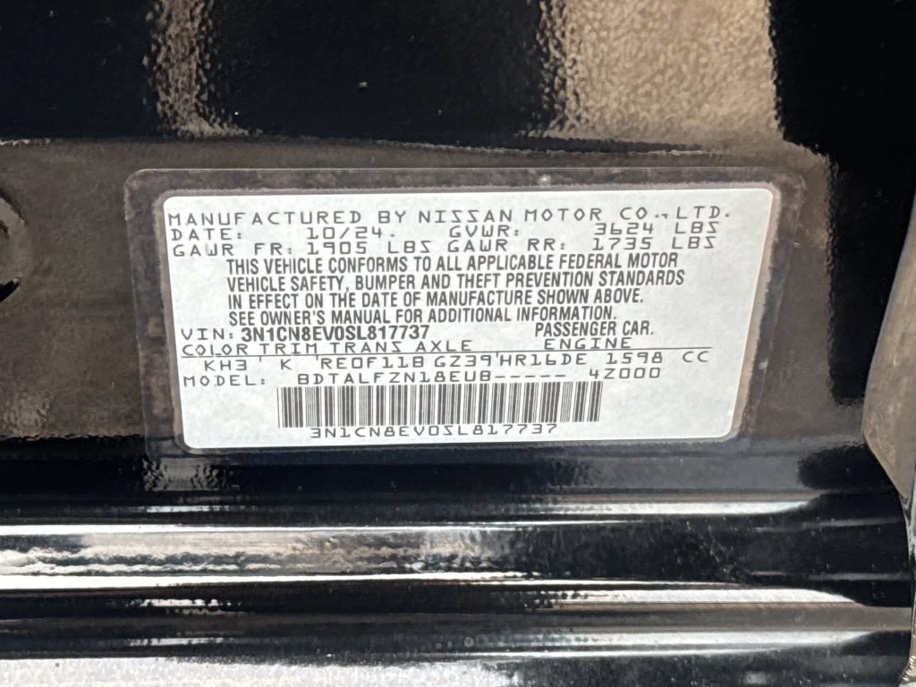 Used 2025 Black Nissan 1.6 SV image 43