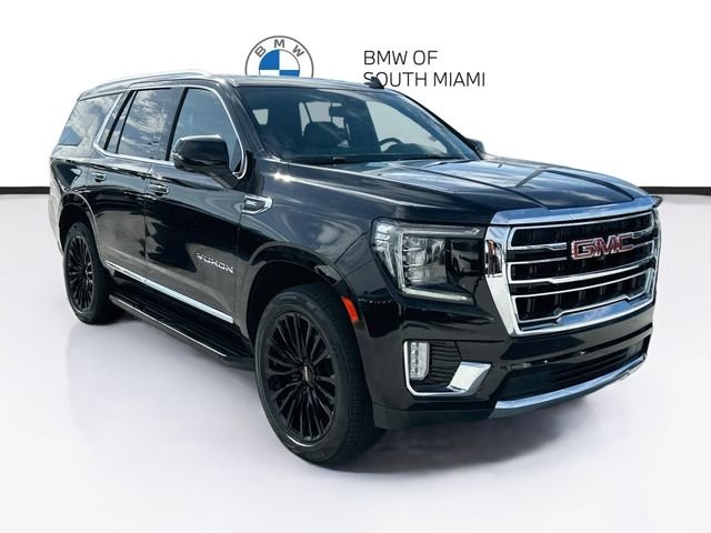 Used 2022 Black GMC SLT image 1
