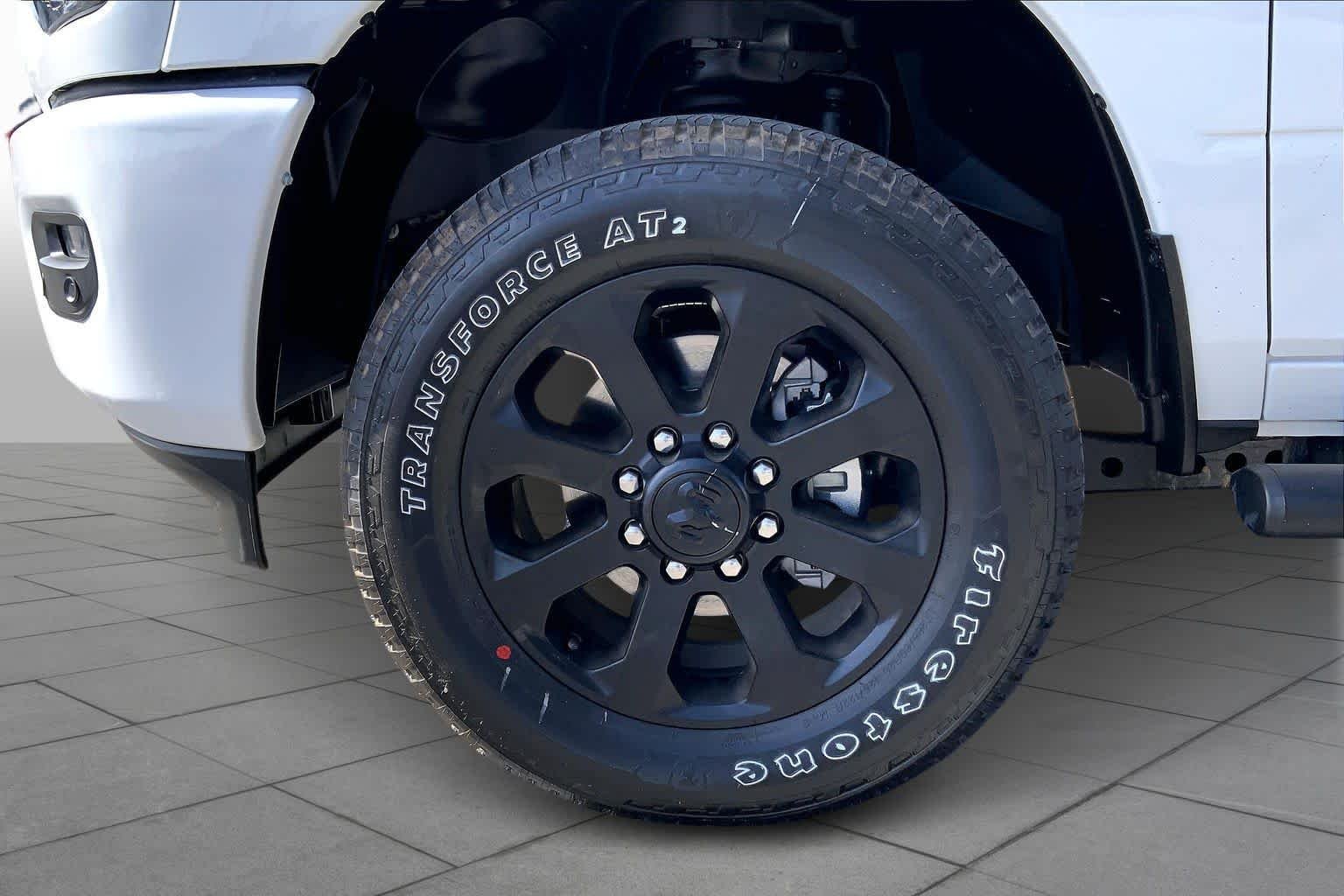 New 2026 Bright White Clear-Coat Exterior Paint RAM Black Express image 8