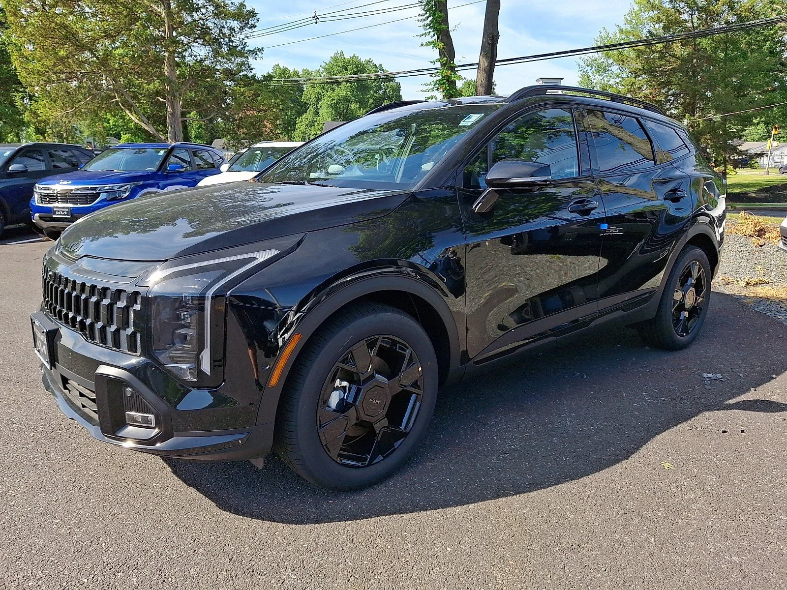 New 2026 Ebony Black Kia X-Line image 3