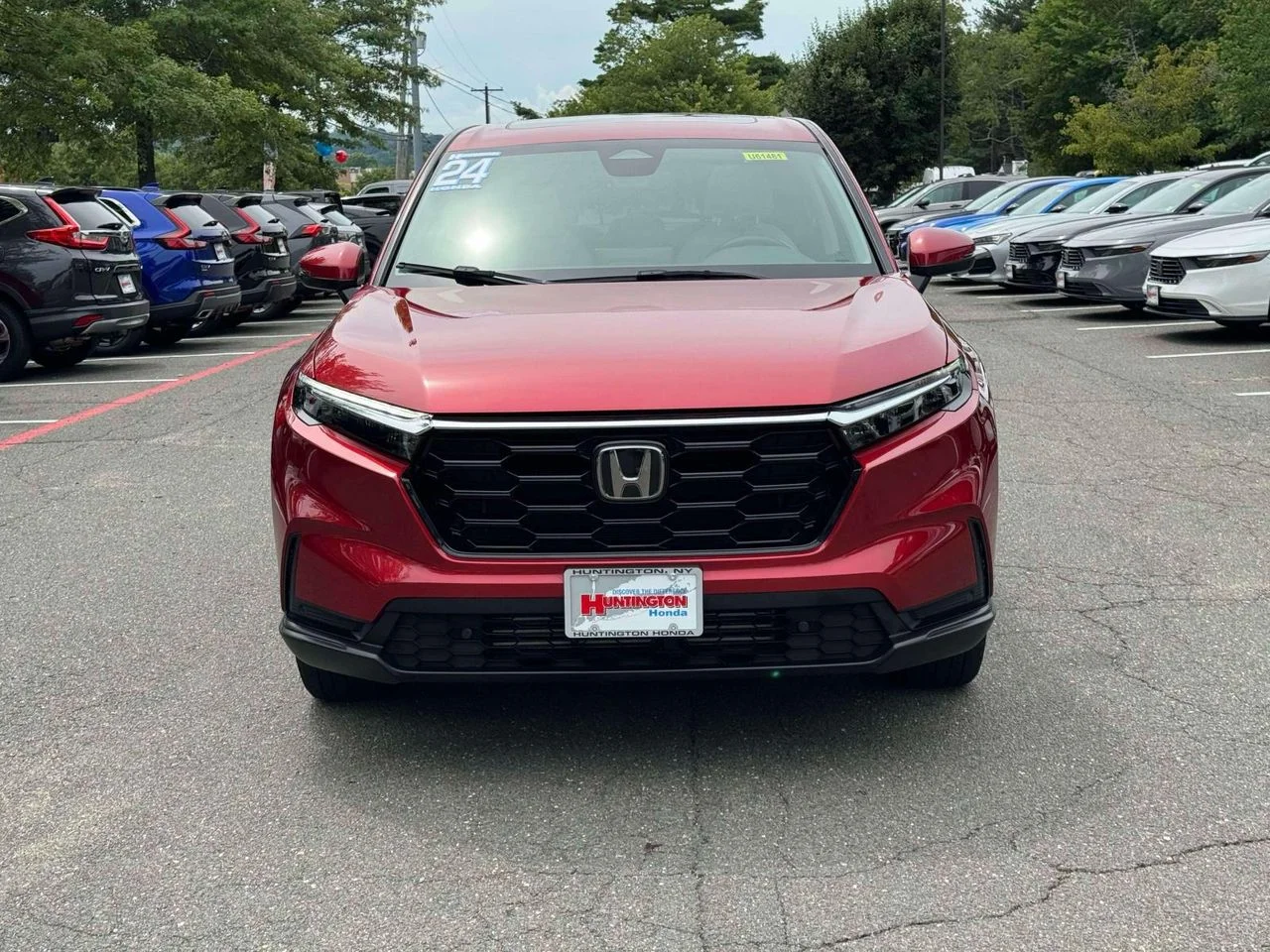 Certified Used 2024 Lunar Silver Metallic Honda EX-L AWD image 2