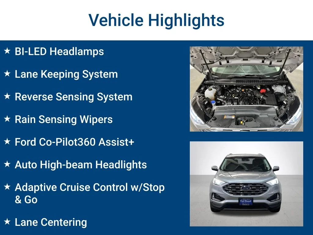 Used 2020 Silver Ford SEL image 3