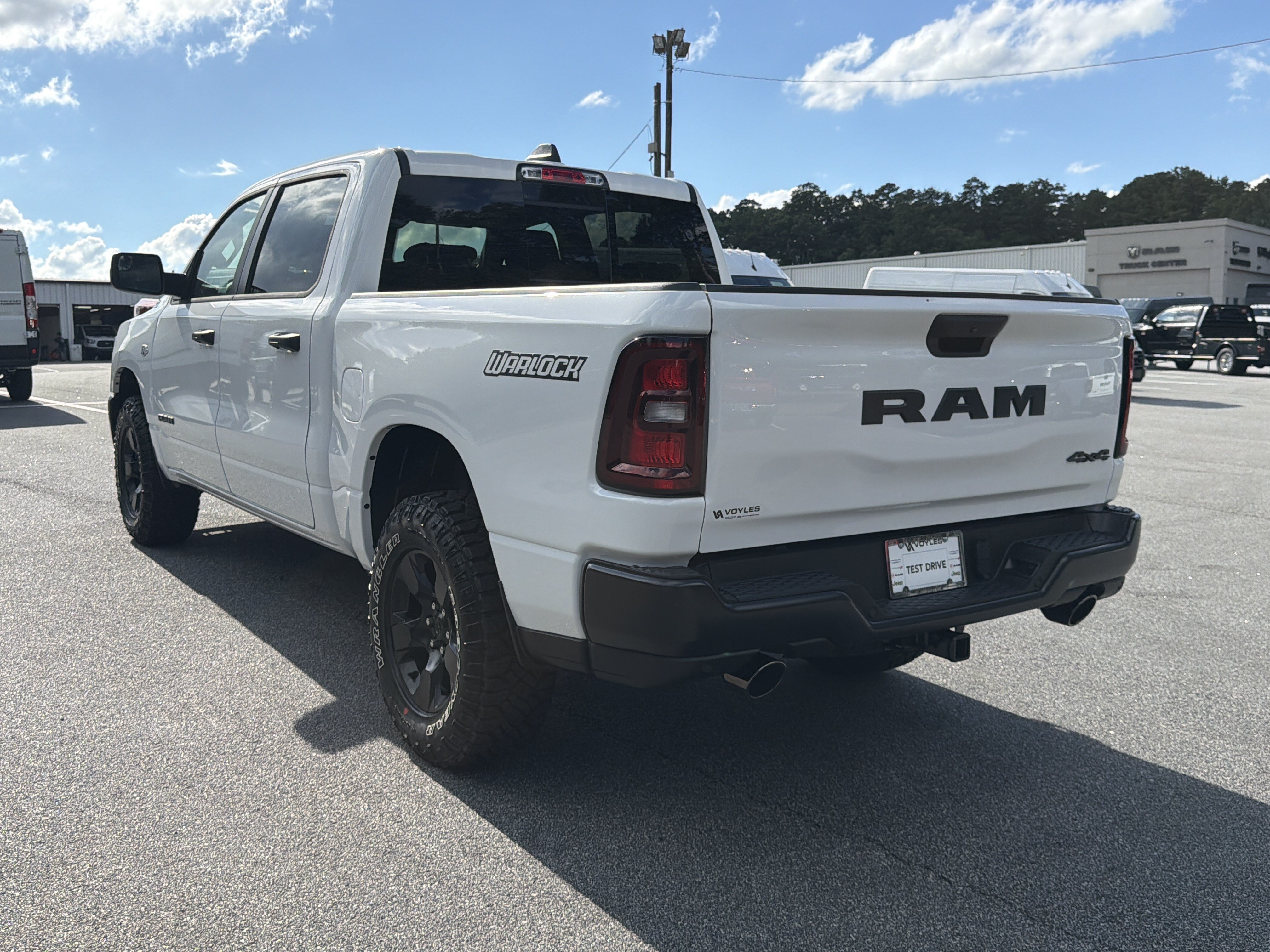 New 2026 Bright White Clear-Coat Exterior Paint RAM Warlock image 6