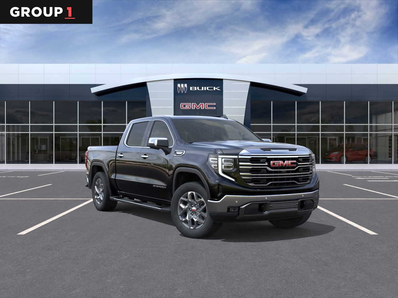 New 2026 Onyx Black GMC SLT image 1