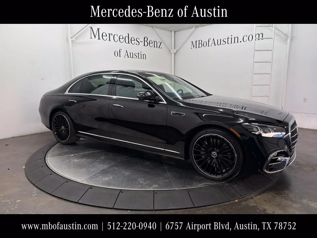 New 2027 Black Mercedes-Benz S 580 image 1