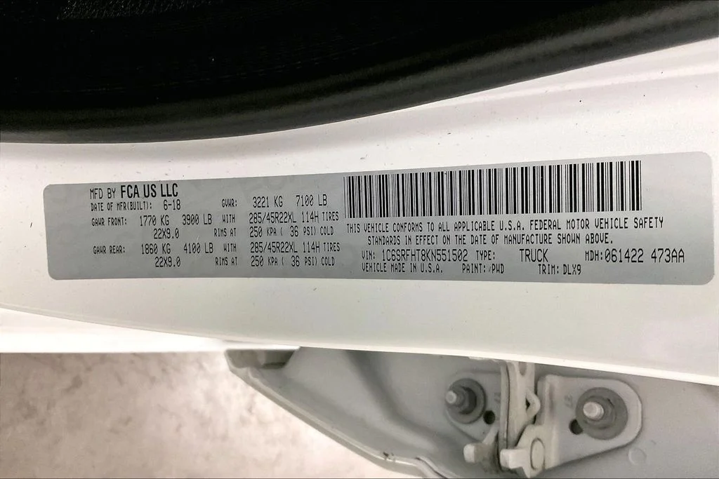 Used 2019 White Ram Limited image 41