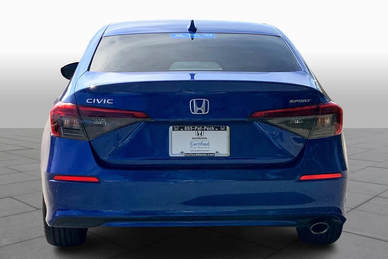 Used 2023 Aegean Blue Metallic Honda Sport image 5