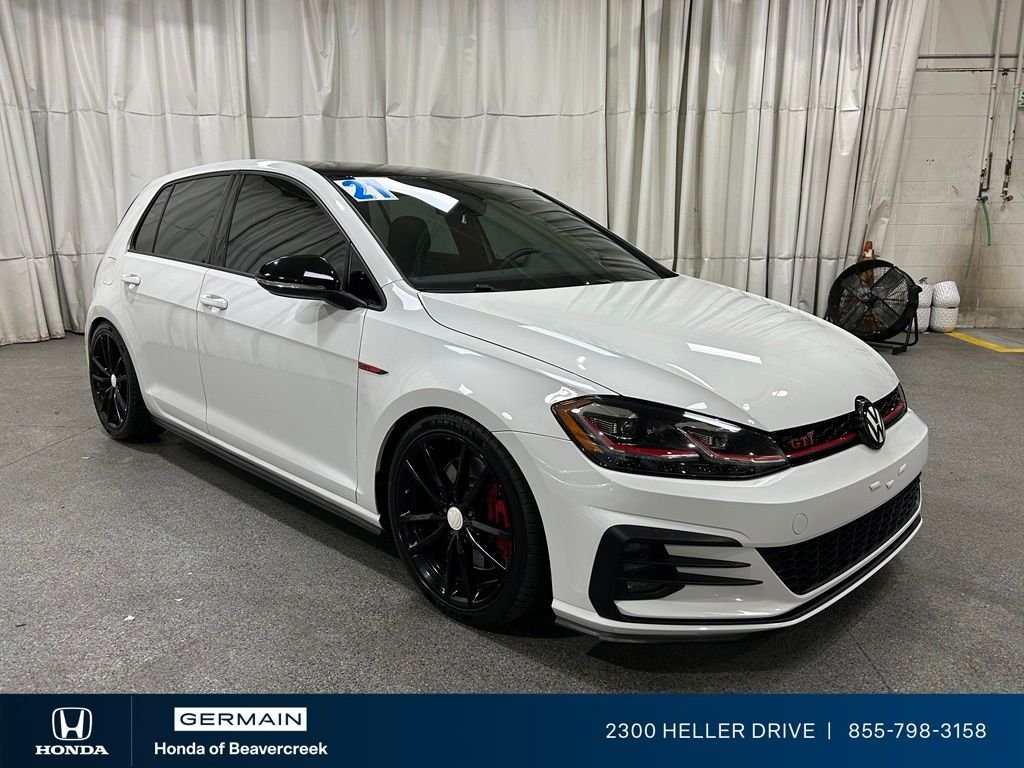 Used 2021 Pure White Volkswagen 2.0T SE image 2