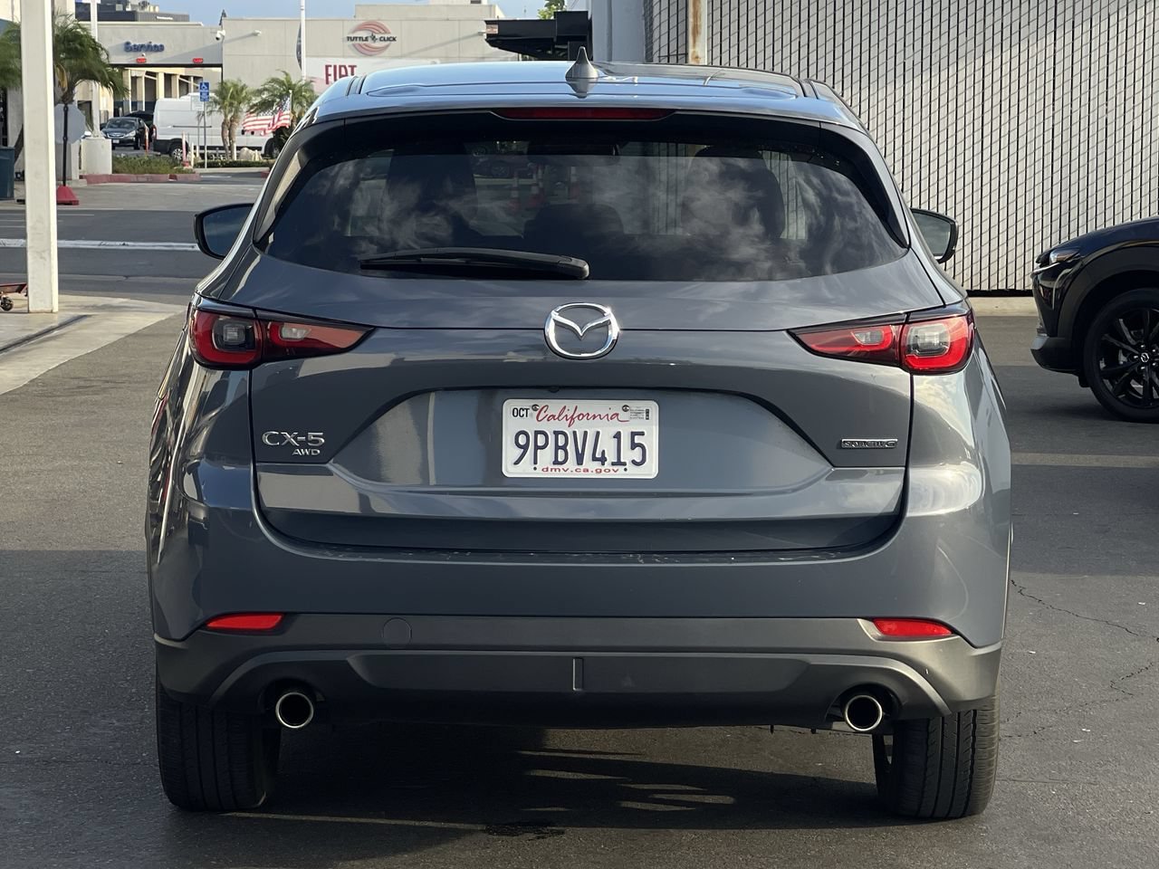 Used 2025 Polymetal Gray Metallic Mazda 2.5 S Carbon Edition image 4