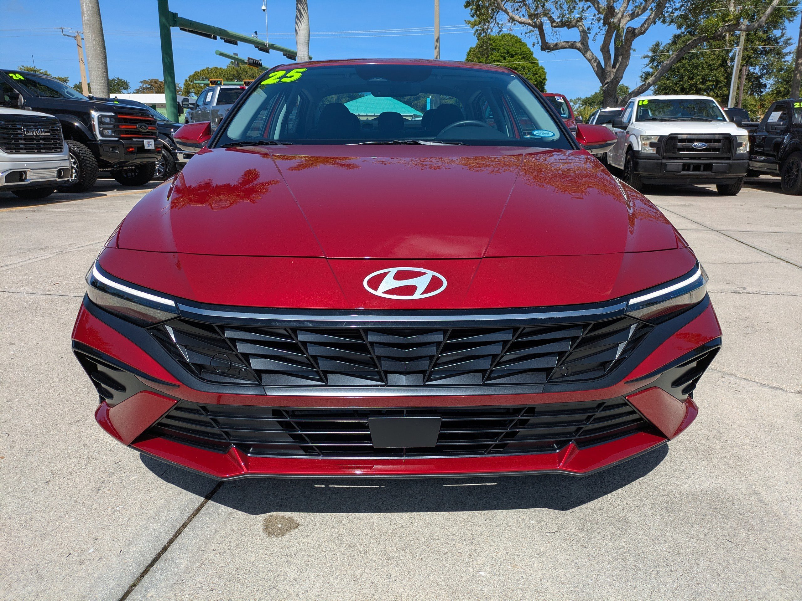 Certified Used 2025 Ultimate Red Hyundai Limited image 8