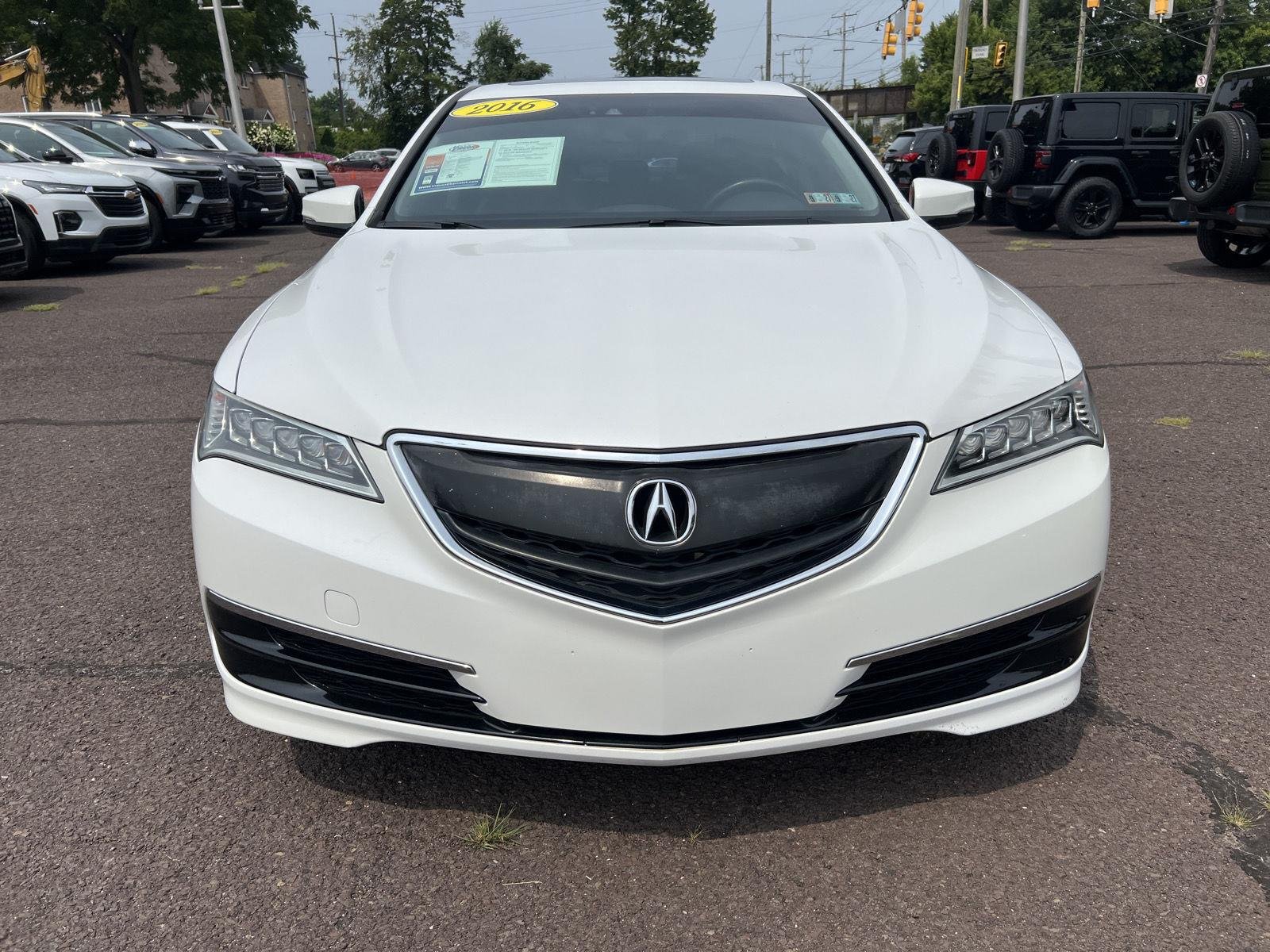 Used 2016 Acura TLX Technology Package with VIN 19UUB3F58GA002875 for sale in Phoenixville, PA