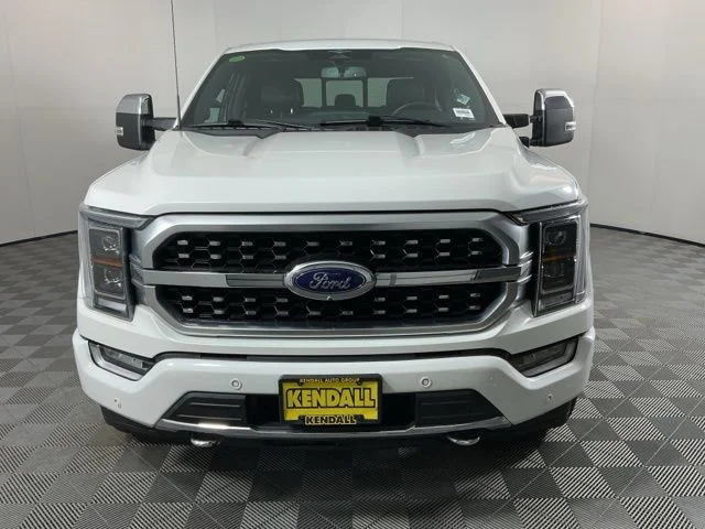 Used 2023 White Metallic Ford Platinum image 2