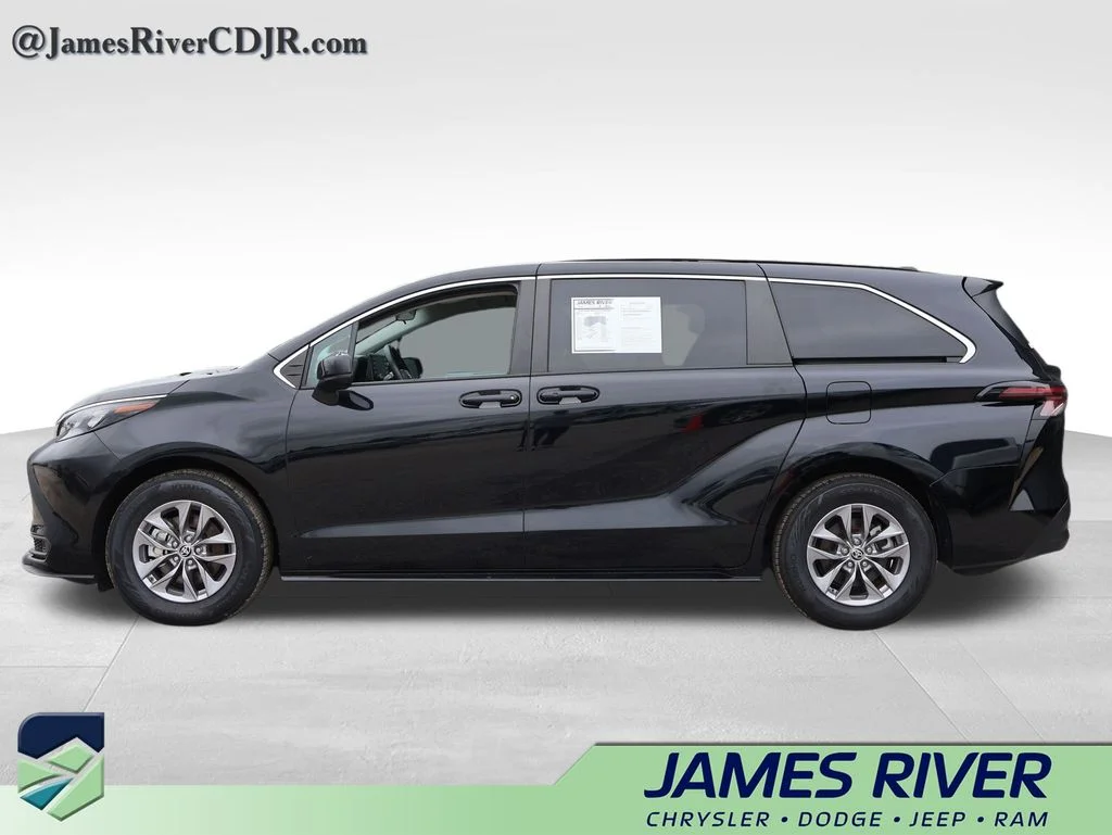 Used 2024 Black Toyota LE image 2