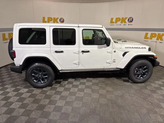 New 2026 Bright White Clear-Coat Exterior Paint Jeep 85th Anniversary image 2