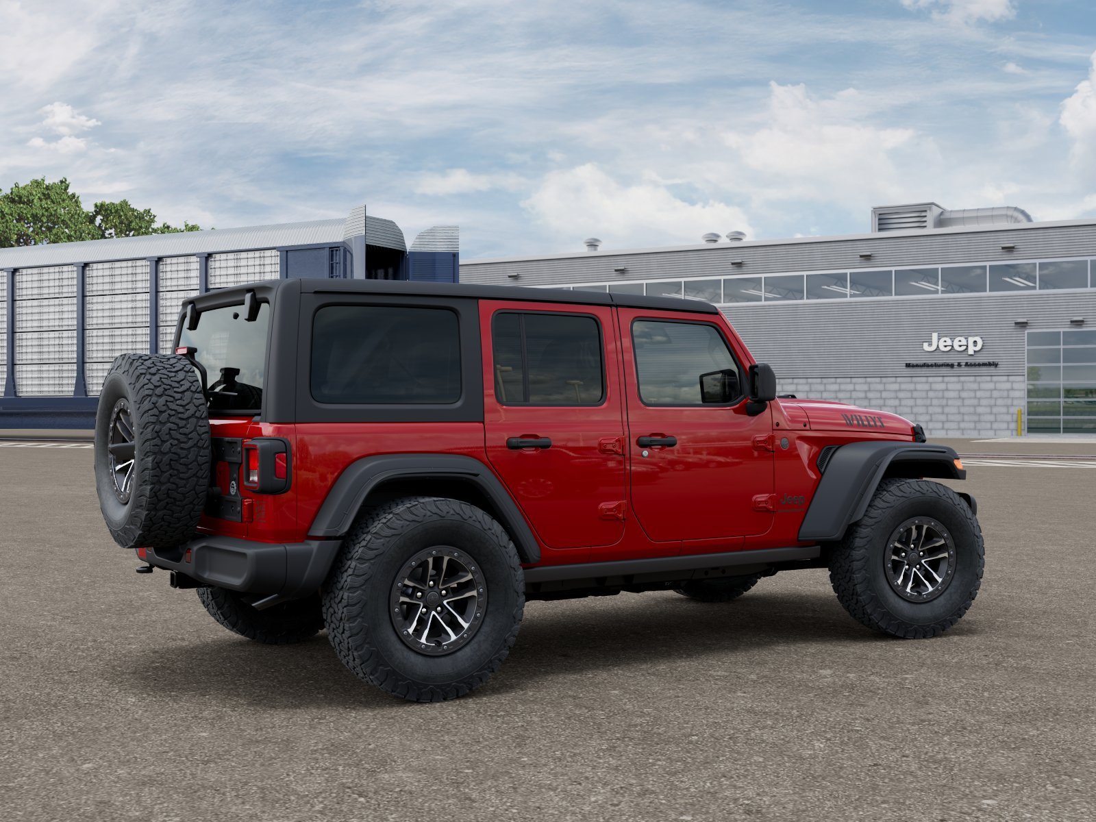 New 2026 Firecracker Red Clearcoat Jeep Willys image 2