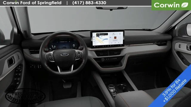 New 2026 Space White Metallic Ford Active image 9