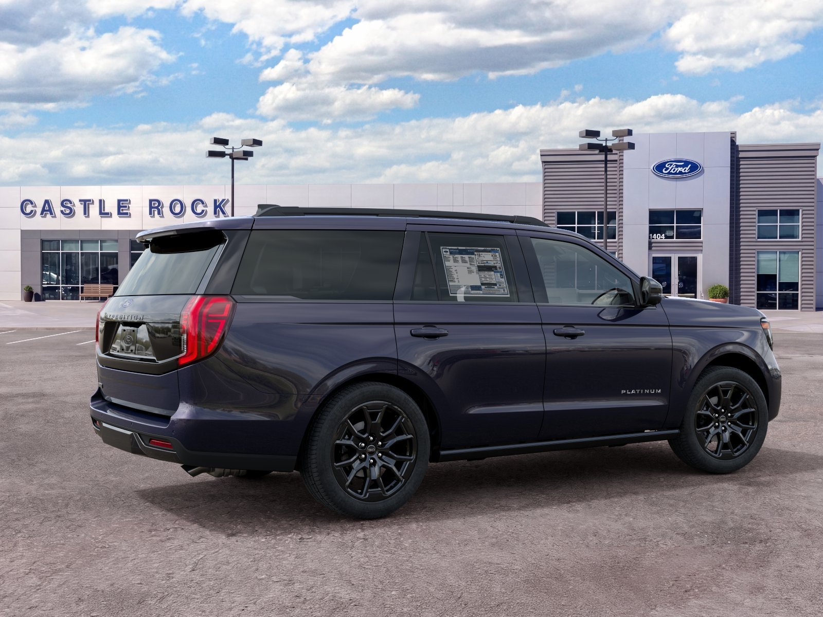 New 2027 Blue Ember Metallic Ford Platinum image 6