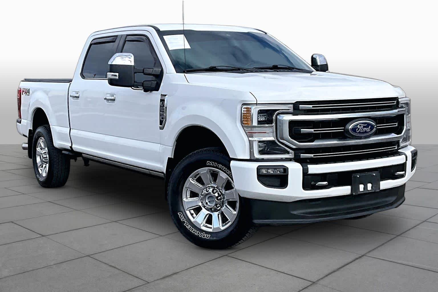 Used 2020 Star White Metallic Tri-Coat Ford Platinum image 3