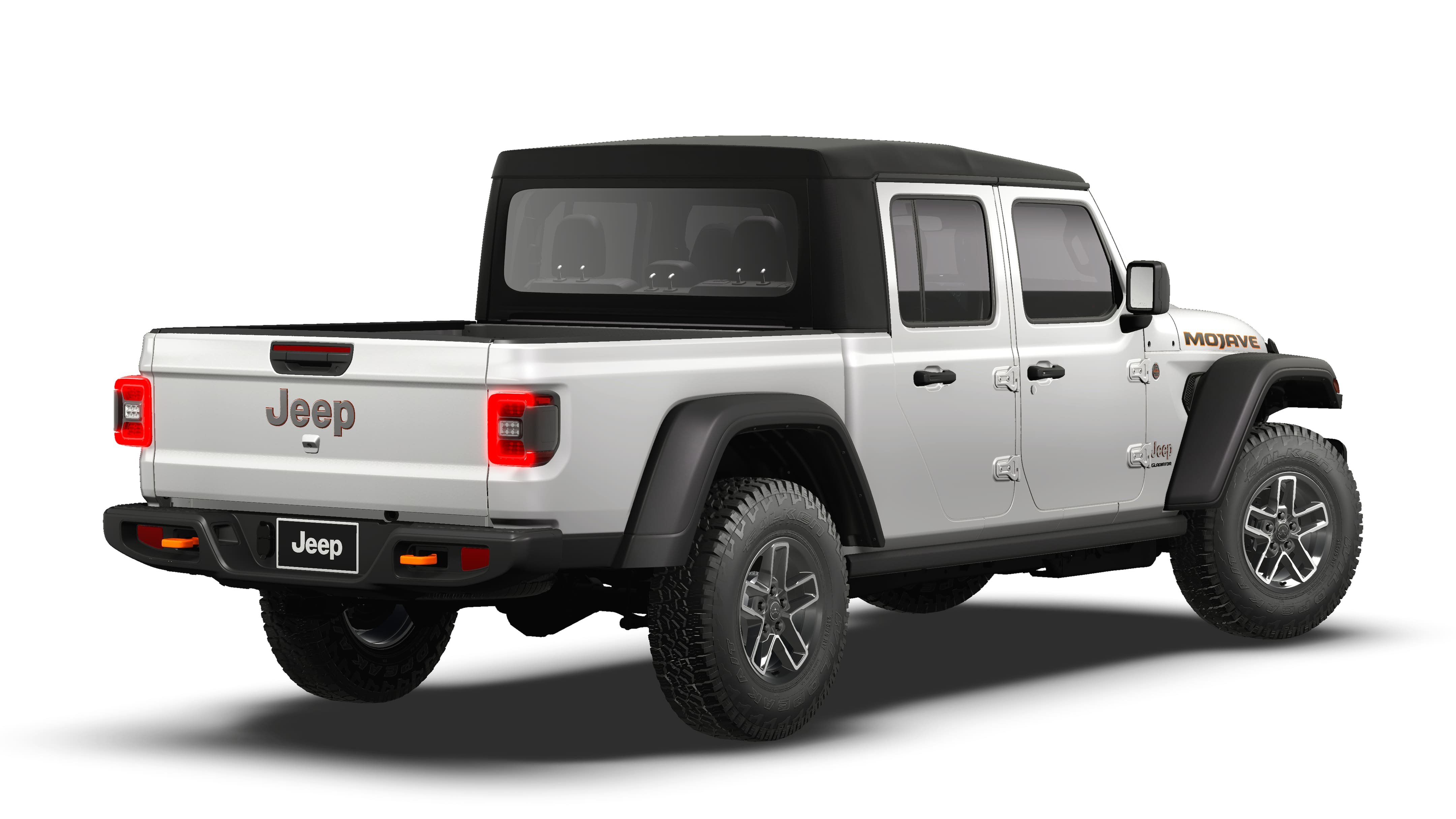 New 2026 Bright White Clear-Coat Exterior Paint Jeep Mojave image 2