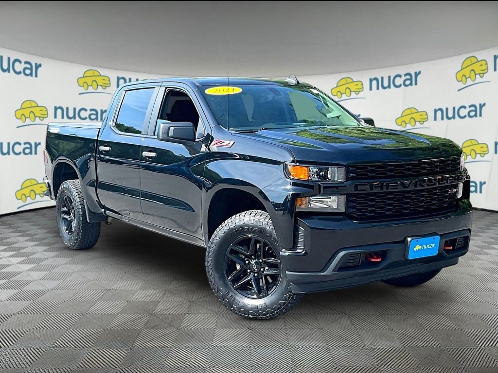 Used 2021 Black Chevrolet Custom Trail Boss image 1