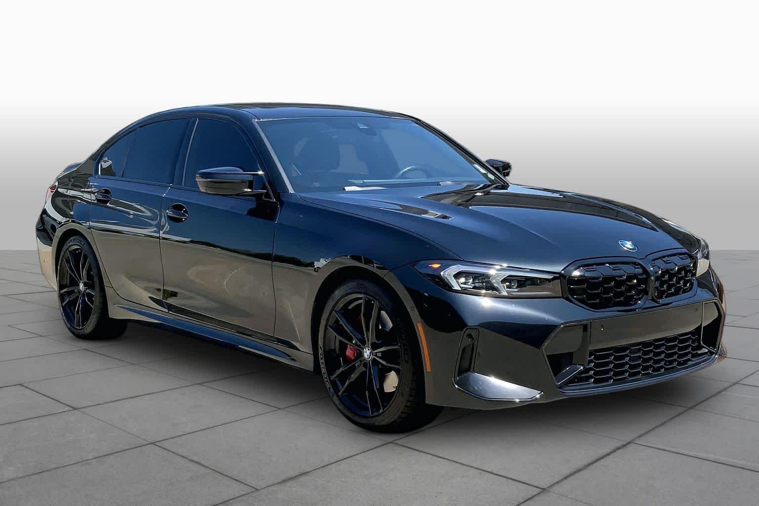 Used 2024 Black Sapphire Metallic BMW M340i xDrive image 2