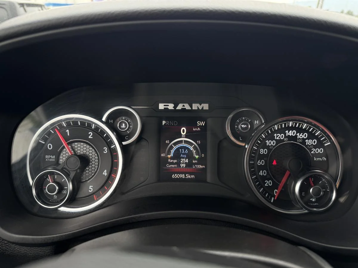 Used 2023 White RAM Big Horn image 17