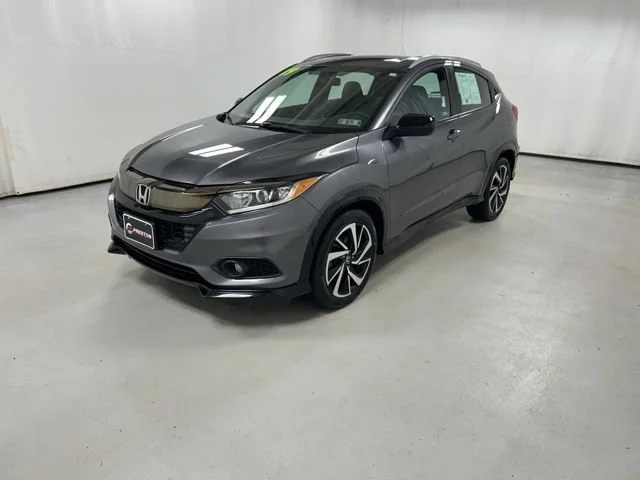 Used 2019 Honda HR-V Sport with VIN 3CZRU6H19KG722331 for sale in New Castle, PA