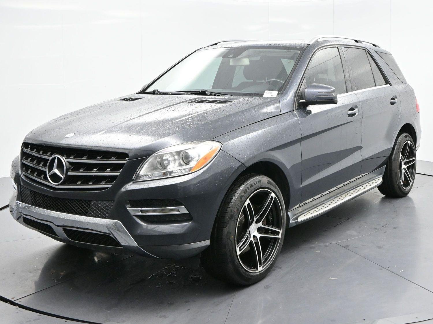 Used 2014 Steel Gray Metallic Mercedes-Benz ML 350 image 3