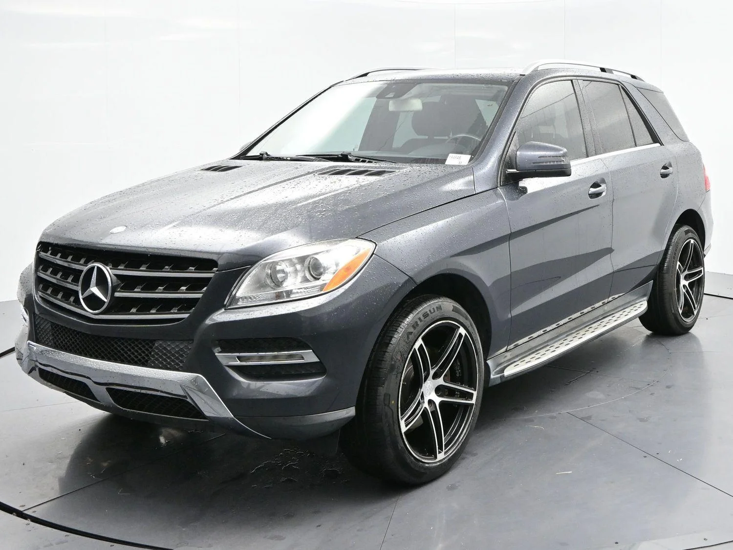 Used 2014 Steel Gray Metallic Mercedes-Benz ML 350 image 3