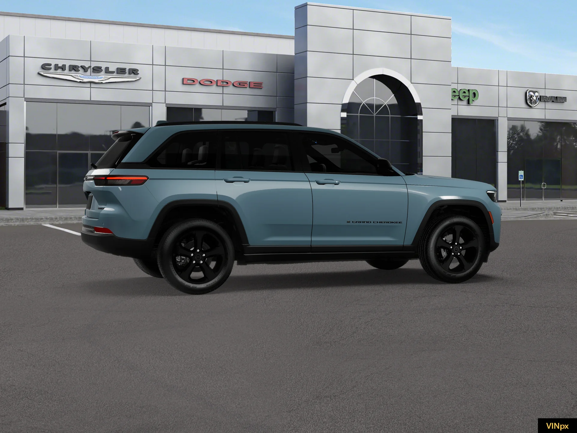 New 2027 Steel Blue Paint Jeep Limited image 15