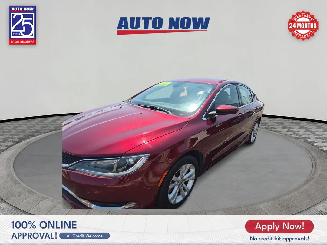 Used 2015 Velvet Red Pearlcoat Chrysler Limited image 1