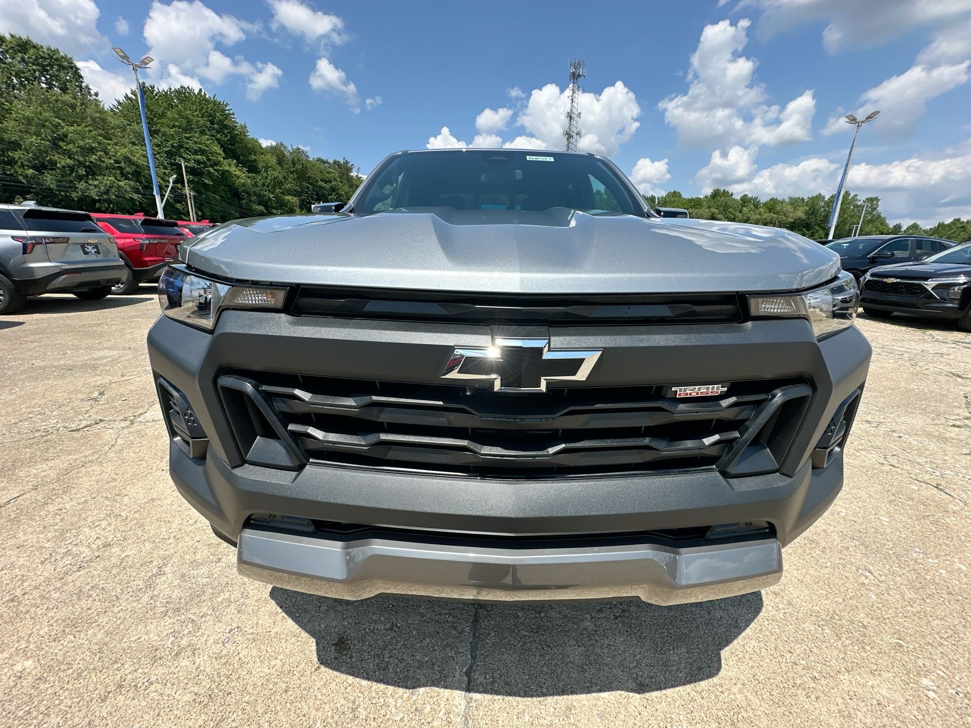 2026 Chevrolet Colorado Trail Boss Gray at Spitzer Autoworld Chevy Buick GMC Cadillac