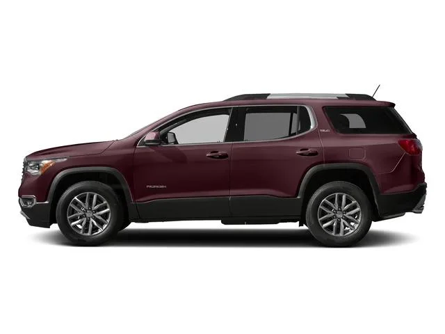 Used 2017 Black Cherry Metallic GMC SLT-1 image 2
