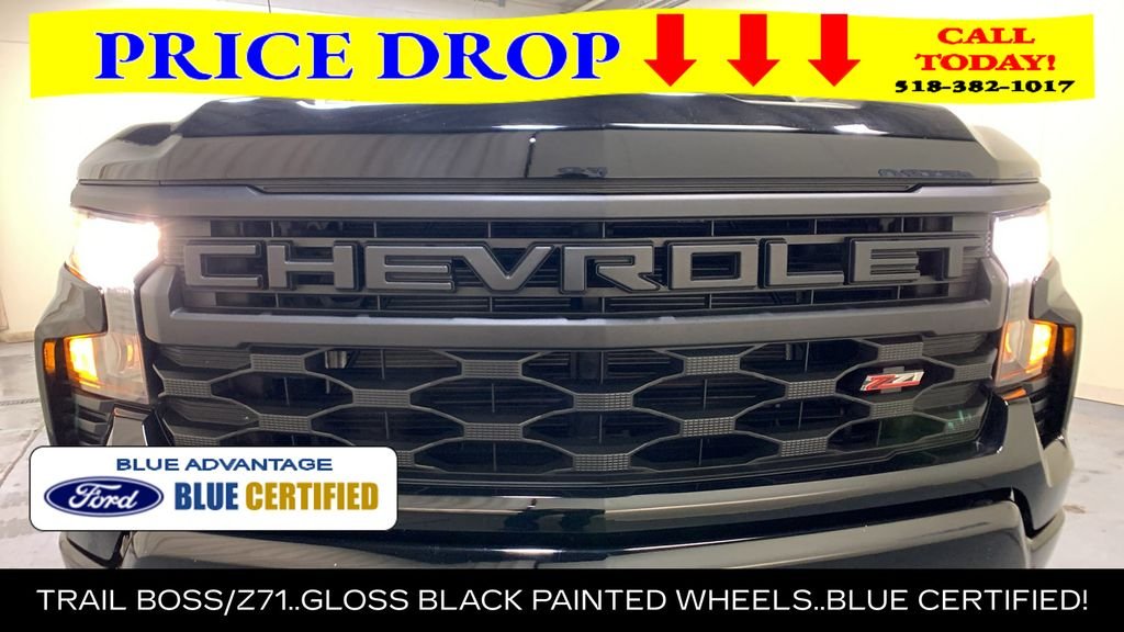 Certified Used 2024 Black Chevrolet Custom Trail Boss image 44