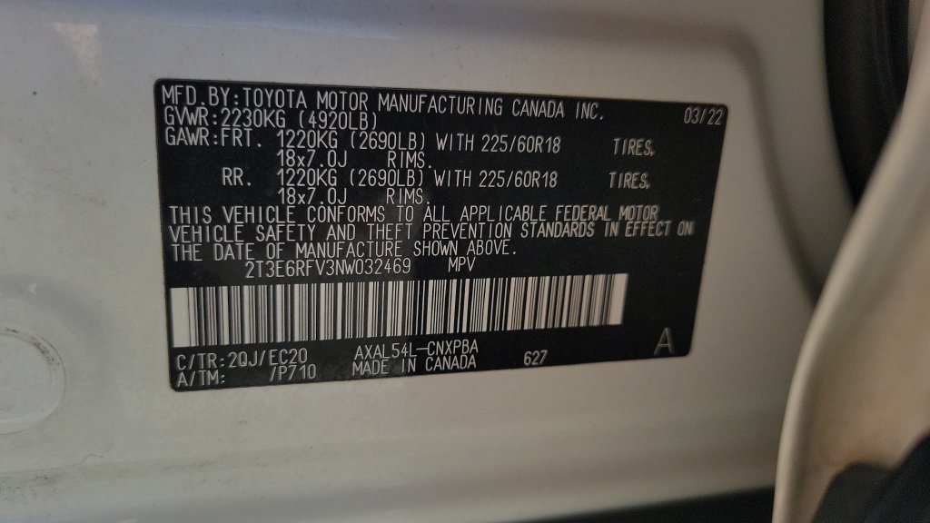 Certified Used 2022 White Toyota XSE image 24