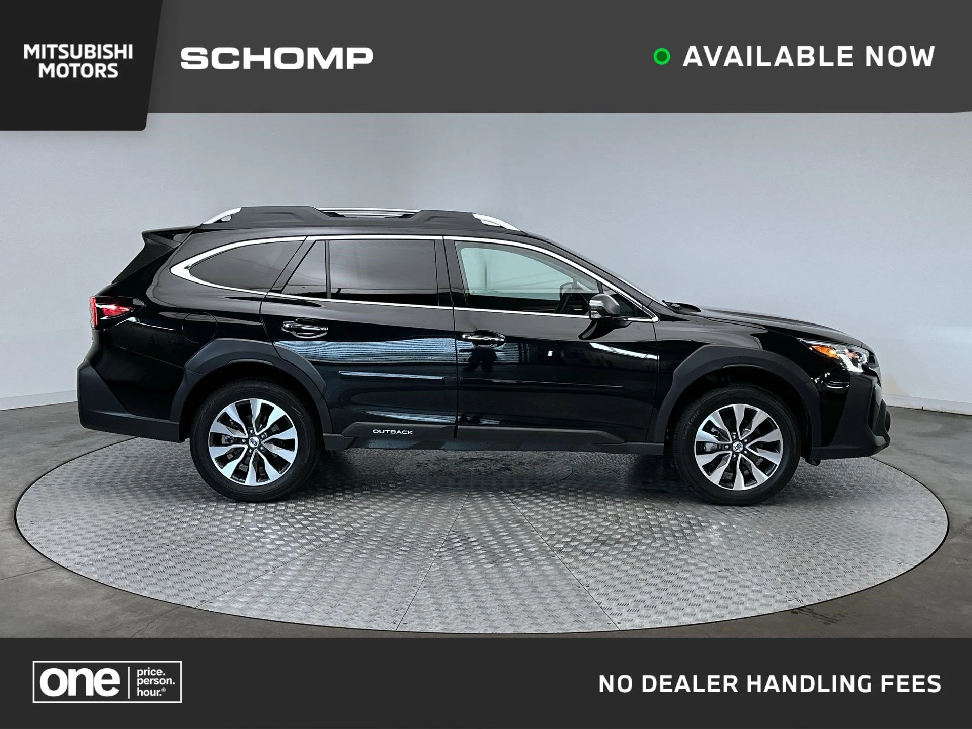 Used 2023 Crystal Black Silica Subaru Touring image 1