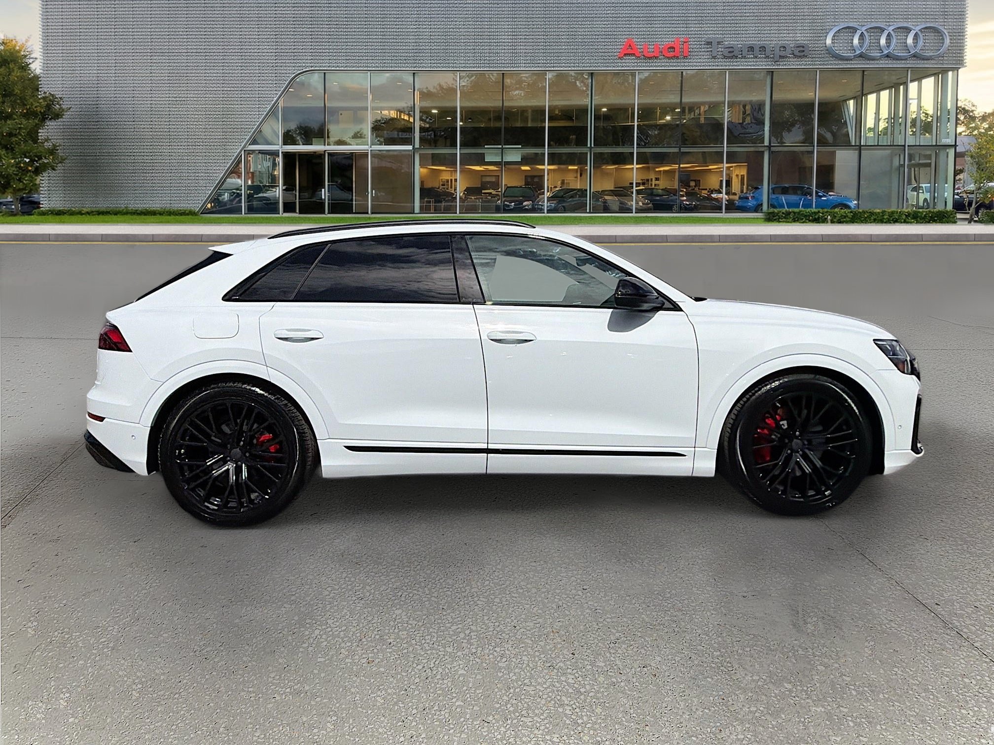 New 2026 Glacier White Metallic Audi Prestige image 2
