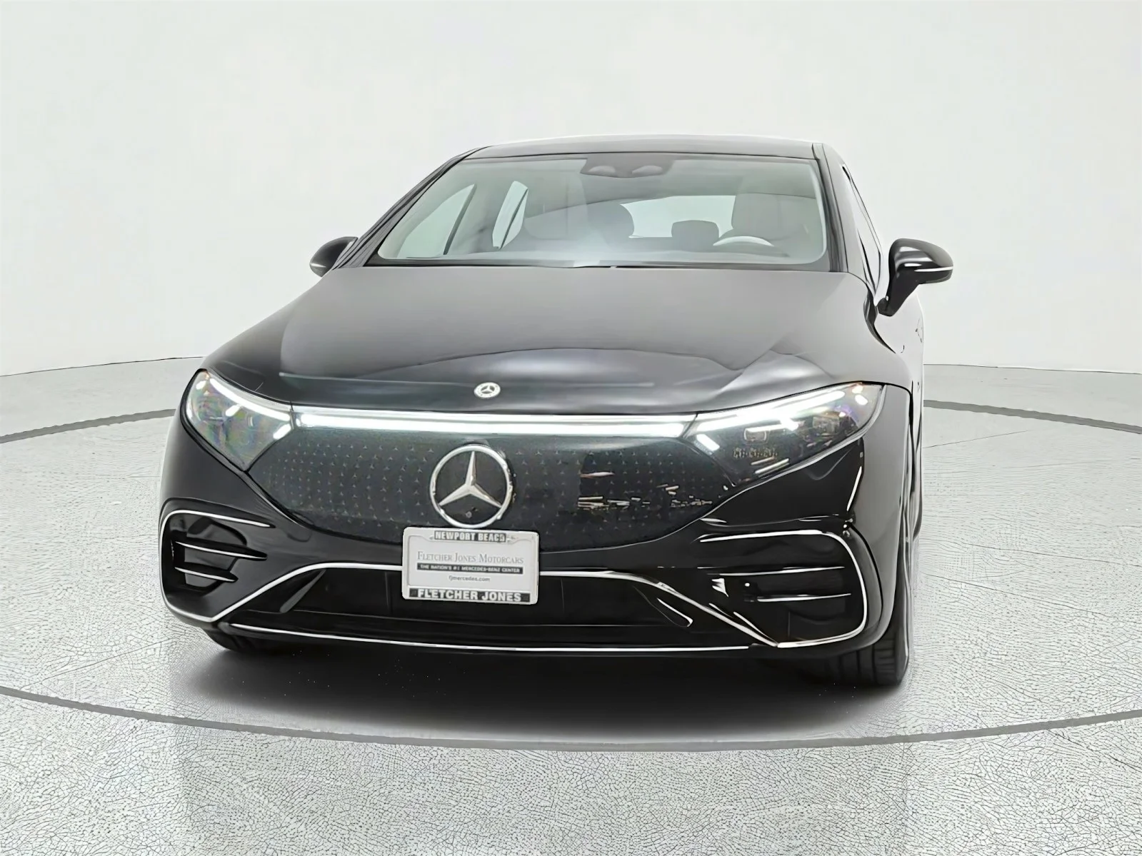 Certified Used 2023 Obsidian Black Metallic Mercedes-Benz EQS 450+ Sedan image 2
