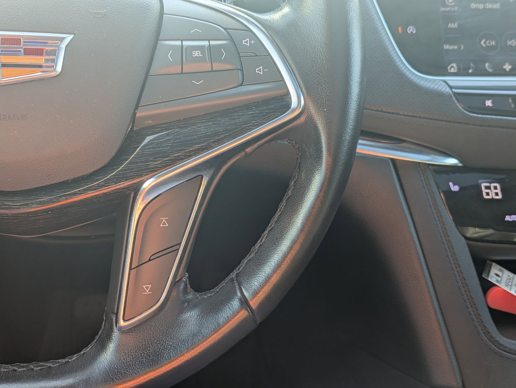 Used 2021 Dark Moon Blue Metallic Cadillac AWD Premium Luxury image 17
