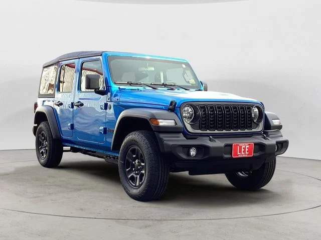 New 2026 Blue Pearl Jeep 4-DOOR SPORT image 8