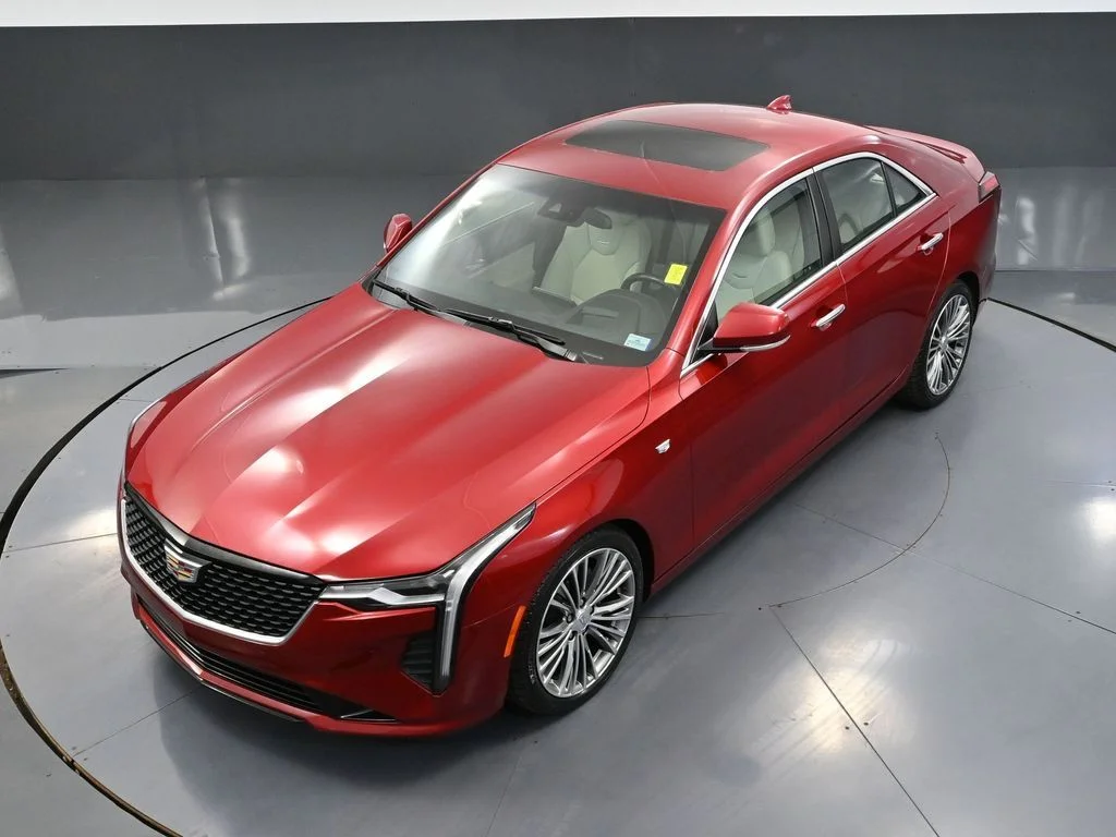 Used 2021 Red Cadillac Premium Luxury image 63